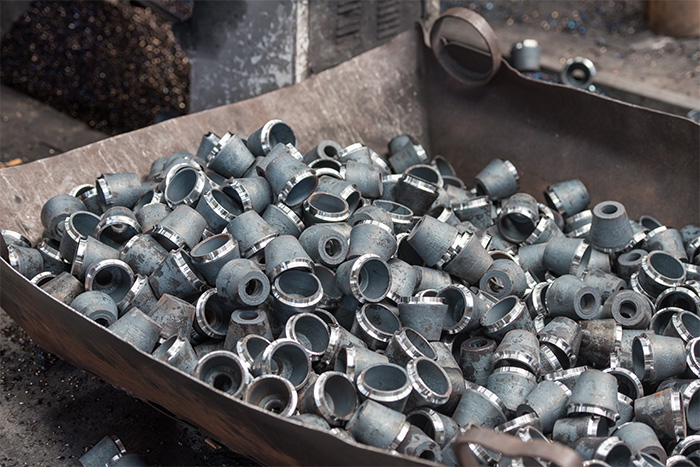 威海网架锥头车间